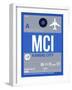 MCI Kansas City Luggage Tag 2-NaxArt-Framed Art Print