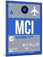 MCI Kansas City Luggage Tag 2-NaxArt-Mounted Art Print