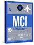 MCI Kansas City Luggage Tag 2-NaxArt-Stretched Canvas