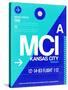 MCI Kansas City Luggage tag I-NaxArt-Stretched Canvas