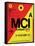 MCI Kansas City Luggage tag I-NaxArt-Framed Stretched Canvas