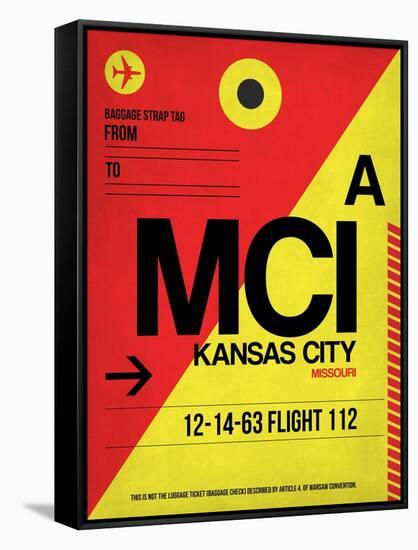 MCI Kansas City Luggage tag I-NaxArt-Framed Stretched Canvas