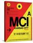 MCI Kansas City Luggage tag I-NaxArt-Stretched Canvas