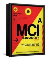 MCI Kansas City Luggage tag I-NaxArt-Framed Stretched Canvas