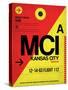 MCI Kansas City Luggage tag I-NaxArt-Stretched Canvas