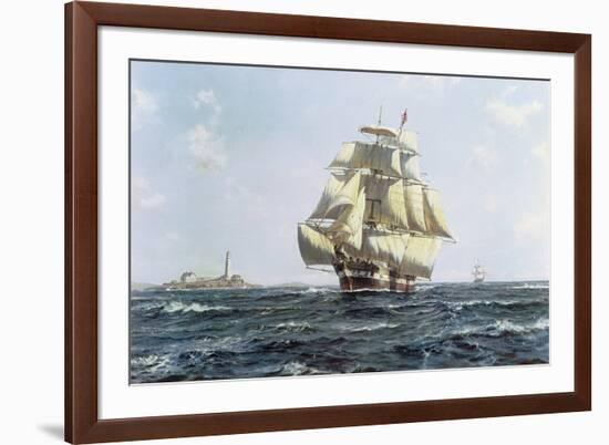 McKay Clipper 'Anglo-American'-Roy Cross-Framed Giclee Print