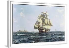 McKay Clipper 'Anglo-American'-Roy Cross-Framed Giclee Print