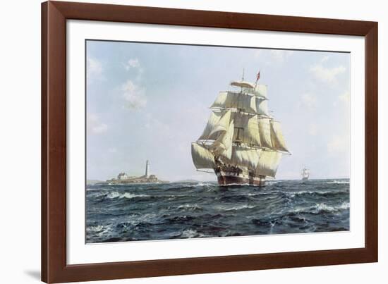 McKay Clipper 'Anglo-American'-Roy Cross-Framed Giclee Print