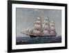 McKay Racer, Sovereign of the Seas-Frank Vining Smith-Framed Art Print
