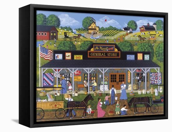 McKenna’s General Store-Sheila Lee-Framed Stretched Canvas