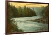 McKenzie River, Oregon-null-Framed Art Print