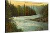 McKenzie River, Oregon-null-Stretched Canvas