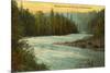 McKenzie River, Oregon-null-Mounted Art Print