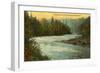 McKenzie River, Oregon-null-Framed Art Print