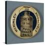 Mckinley and Roosevelt Campaign Button-David J. Frent-Stretched Canvas