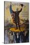 Mckinley Campaign Poster-David J. Frent-Stretched Canvas