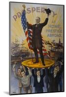 Mckinley Campaign Poster-David J. Frent-Mounted Photographic Print