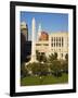 Mckinley Monument in Niagara Square, Buffalo City, New York State, USA-Richard Cummins-Framed Photographic Print