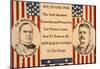 McKinley Roosevelt for President Historical Political Poster Print-null-Mounted Poster