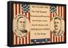 McKinley Roosevelt for President Historical Political Poster Print-null-Framed Poster