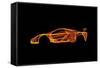 McLaren F1 LM-O.M.-Framed Stretched Canvas