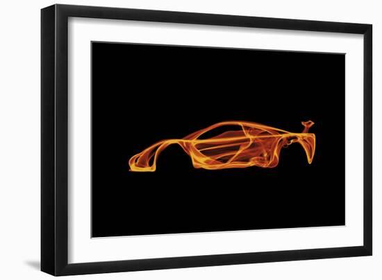 McLaren F1 LM-Octavian Mielu-Framed Art Print