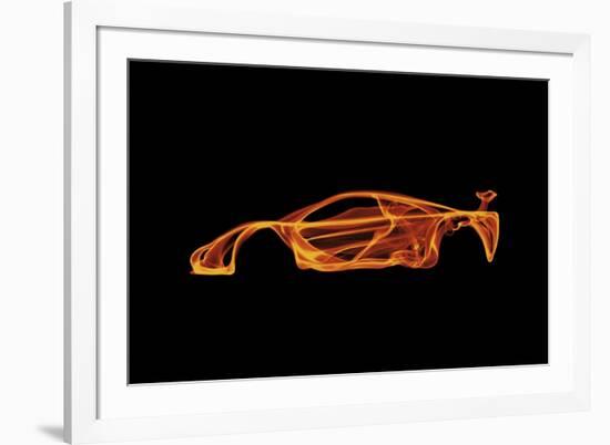 McLaren F1 LM-Octavian Mielu-Framed Art Print