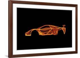 McLaren F1 LM-Octavian Mielu-Framed Art Print