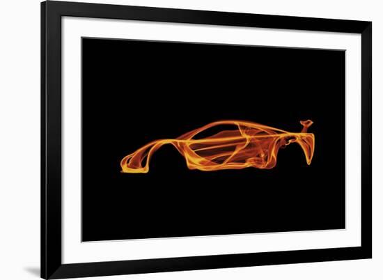 McLaren F1 LM-Octavian Mielu-Framed Art Print