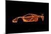 McLaren F1 LM-Octavian Mielu-Mounted Premium Giclee Print