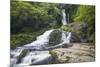 McLean Falls on the Tautuku River, Chaslands, near Papatowai, Catlins Conservation Area, Clutha dis-Ruth Tomlinson-Mounted Photographic Print