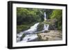 McLean Falls on the Tautuku River, Chaslands, near Papatowai, Catlins Conservation Area, Clutha dis-Ruth Tomlinson-Framed Photographic Print