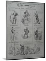 Mclean's Monthly Sheet of Caricatures, No. 20, 1831-Robert Seymour-Mounted Giclee Print