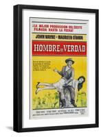 McLintock, Argentine Movie Poster, 1963-null-Framed Art Print