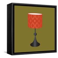 MCM Lamp I-Sloane Addison  -Framed Stretched Canvas