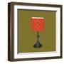 MCM Lamp I-Sloane Addison  -Framed Art Print