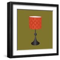 MCM Lamp I-Sloane Addison  -Framed Art Print