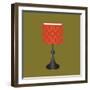 MCM Lamp I-Sloane Addison  -Framed Art Print