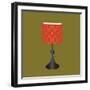 MCM Lamp I-Sloane Addison  -Framed Art Print