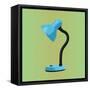 MCM Lamp II-Sloane Addison  -Framed Stretched Canvas