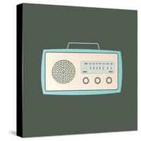 MCM Radio I-Sloane Addison  -Stretched Canvas