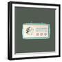 MCM Radio I-Sloane Addison  -Framed Art Print