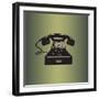 MCM Telephone-Sloane Addison  -Framed Art Print