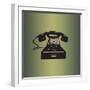 MCM Telephone-Sloane Addison  -Framed Art Print