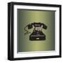 MCM Telephone-Sloane Addison  -Framed Art Print