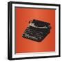 MCM Typewriter-Sloane Addison  -Framed Art Print