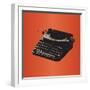 MCM Typewriter-Sloane Addison  -Framed Art Print