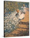 Picking Flowers-McNicoll-Mounted Premium Giclee Print