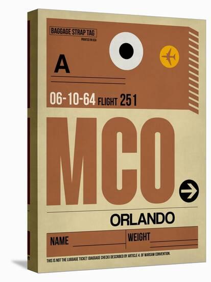 MCO Orlando Luggage Tag I-NaxArt-Stretched Canvas