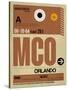 MCO Orlando Luggage Tag I-NaxArt-Stretched Canvas
